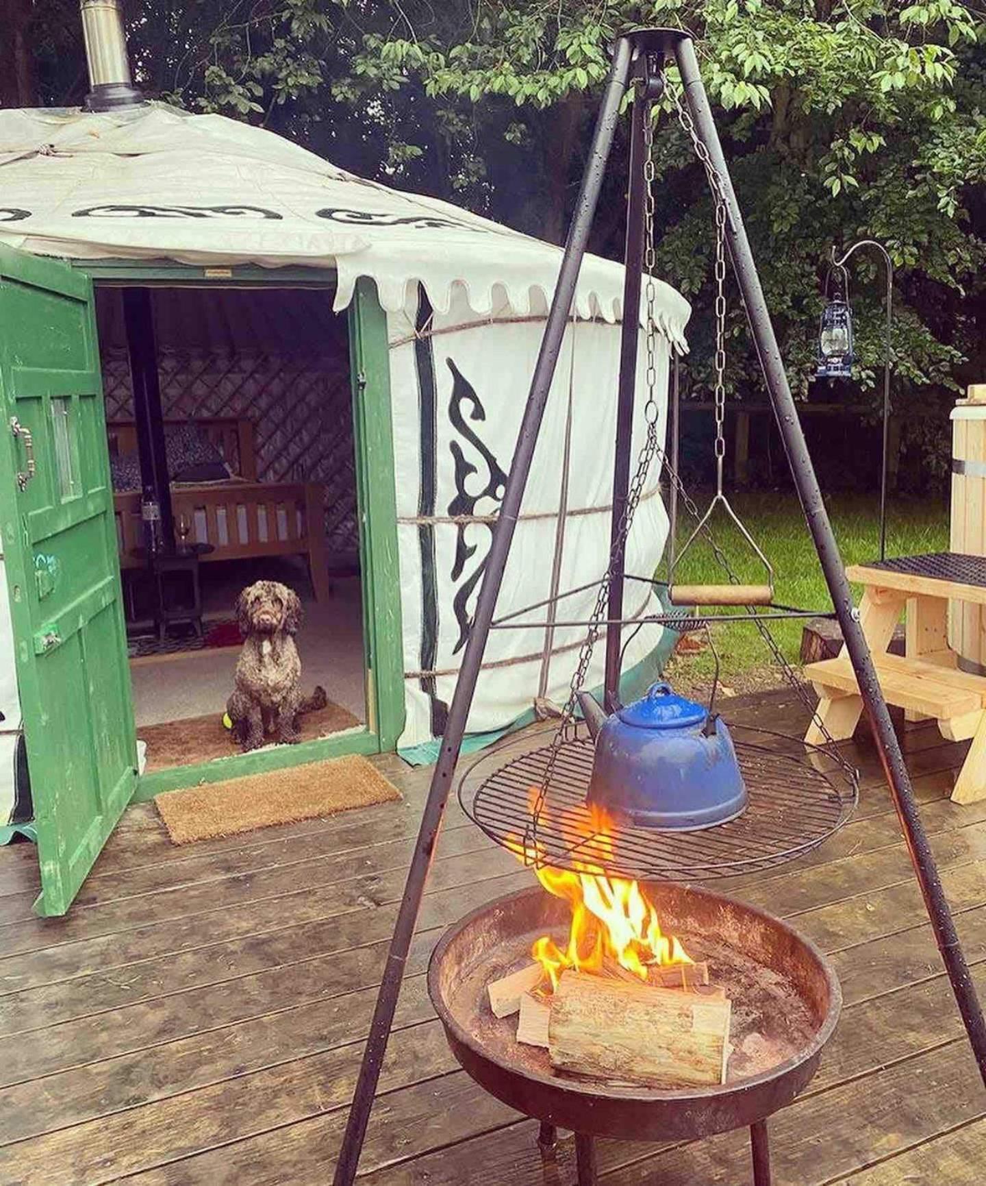 Luxury tent Eisa Yurt York