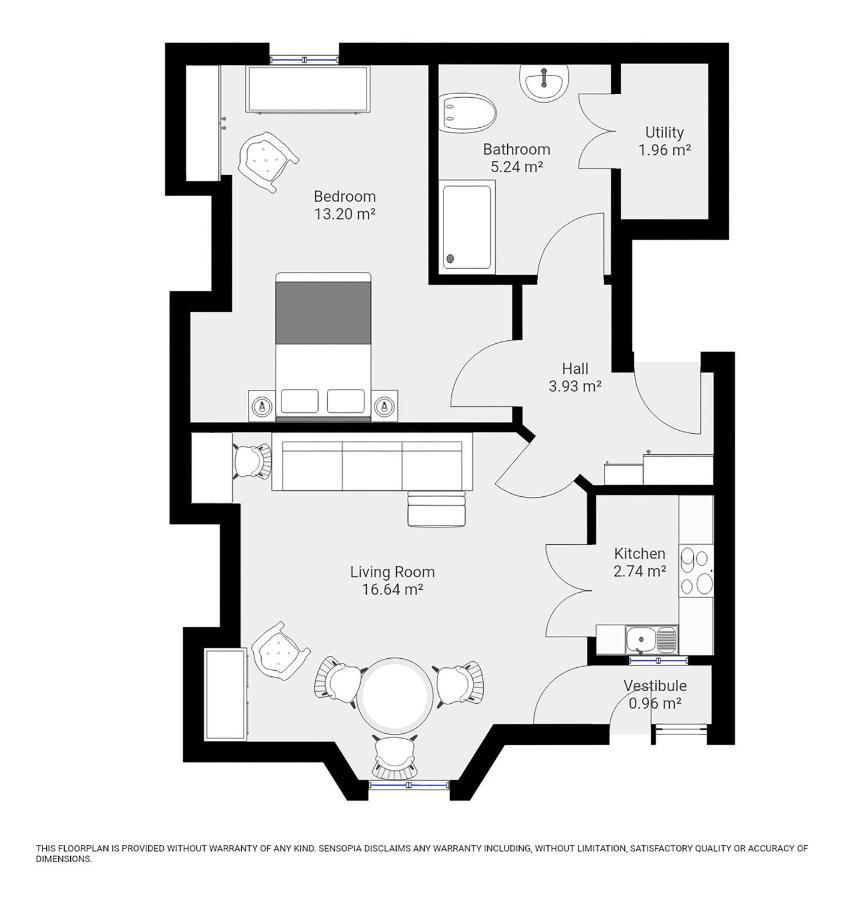 The Square Garden In For Up To 4 Guests Apartment York