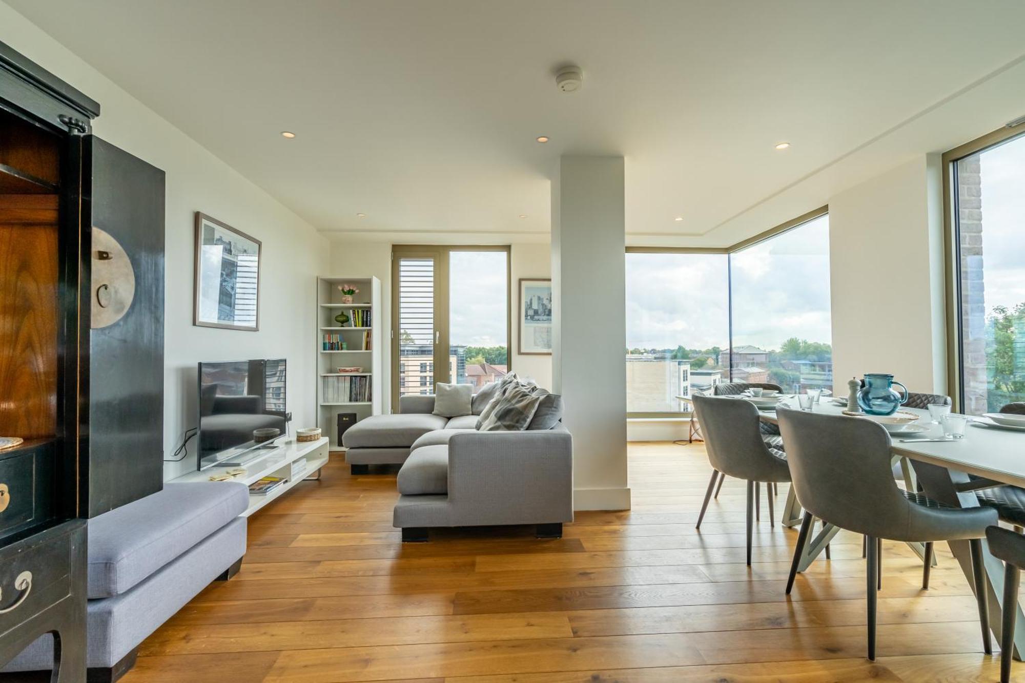 Castle Outlook At Ryedale House Apartment *