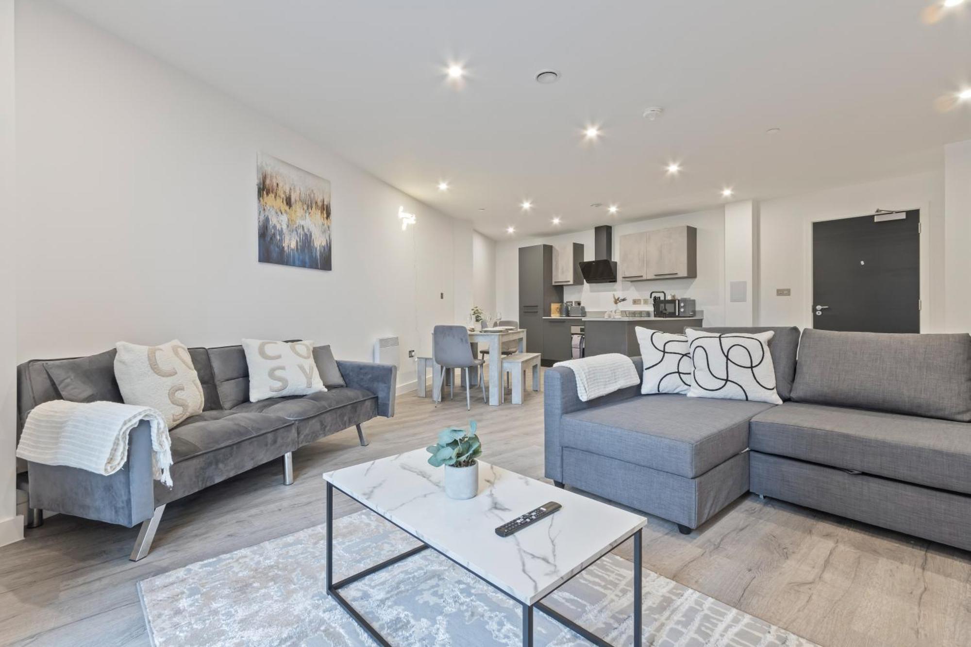 Elegant Flat - Sleeps 5 - Gym Apartment