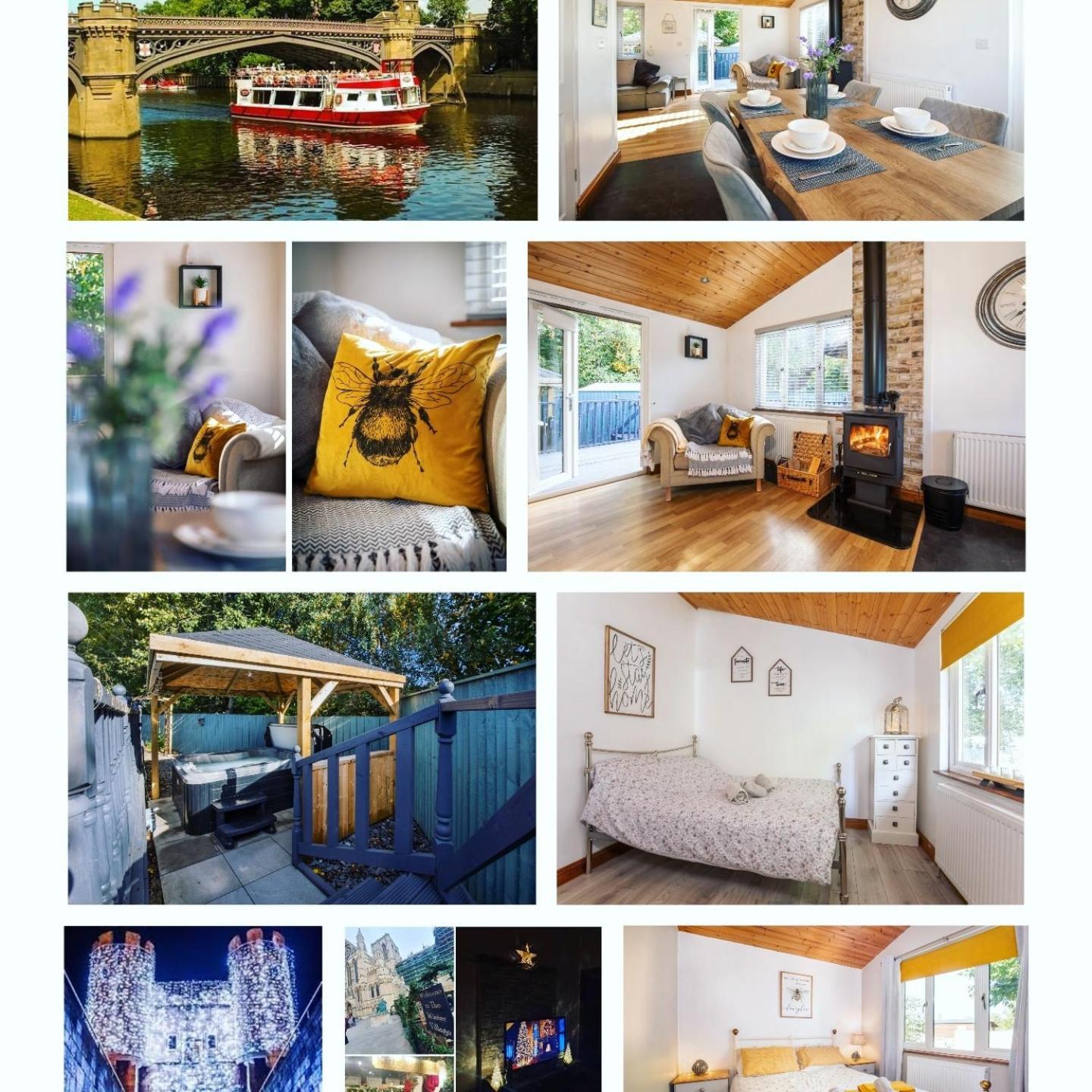 Holiday home Family Honeybeelodge Hot Tub And Wood Burner York